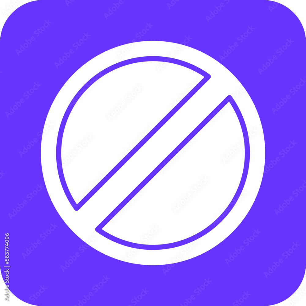 Vector Design Forbidden Icon Style Vector Design Forbidden Icon Style