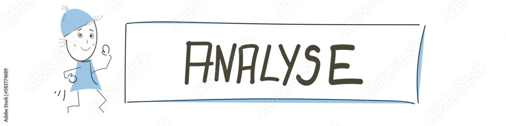 Analyse Band Banner Text Wirtschaft Business Analyse Band Banner Text Wirtschaft Business