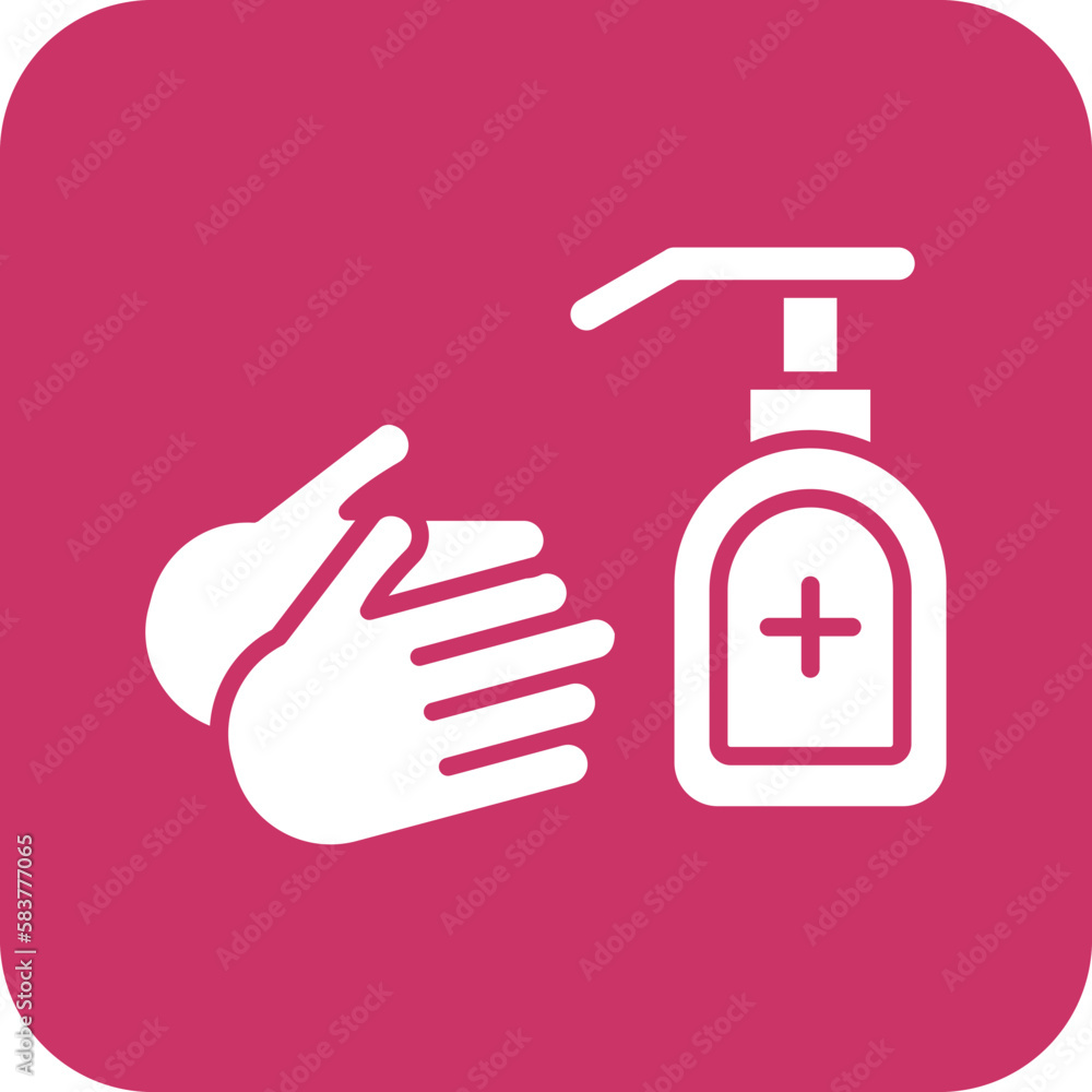 Vector Design Hand Soap Icon Style Vector Design Hand Soap Icon Style