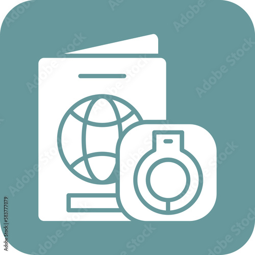 Vector Design Deported Icon Style