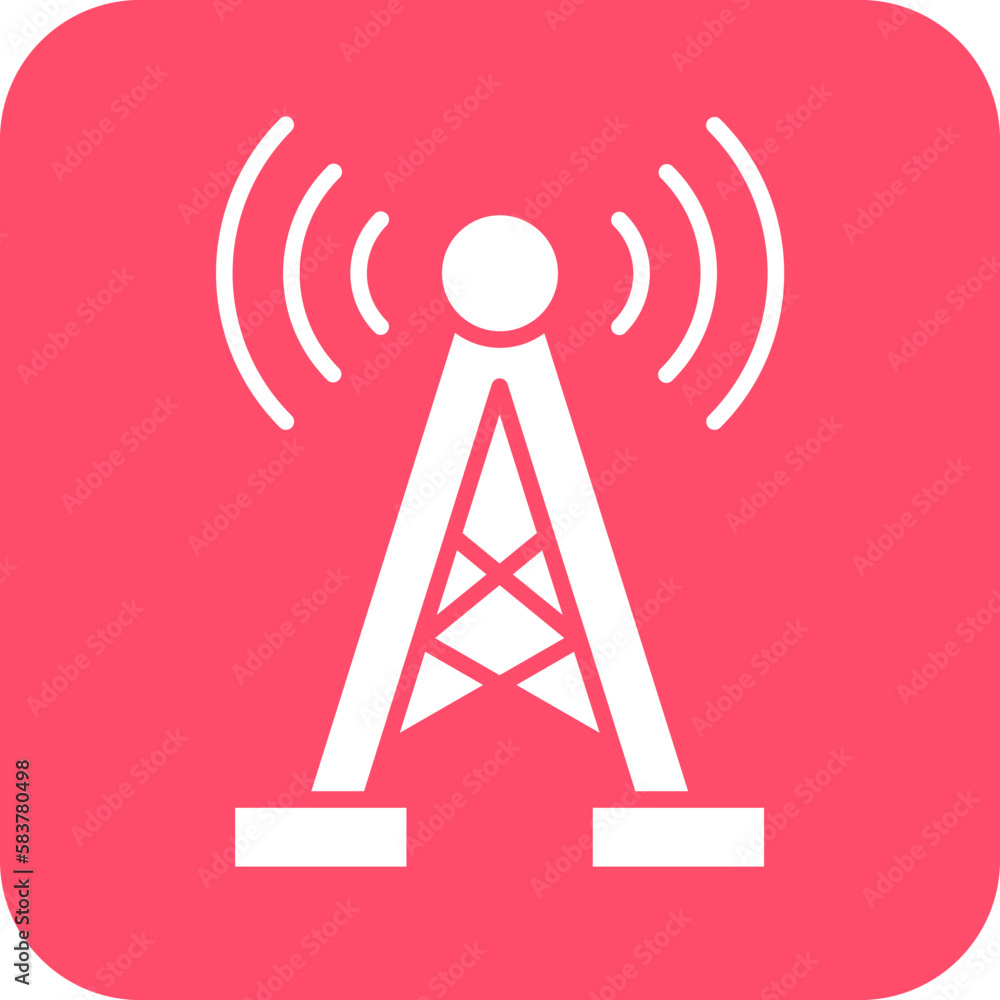 Vector Design Tower Icon Style Vector Design Tower Icon Style