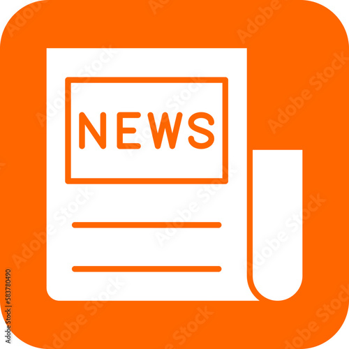 Vector Design News Banner Icon Style