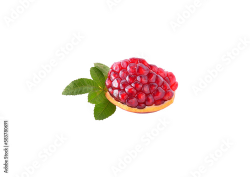 fruit pomegranate isolated on transparent png