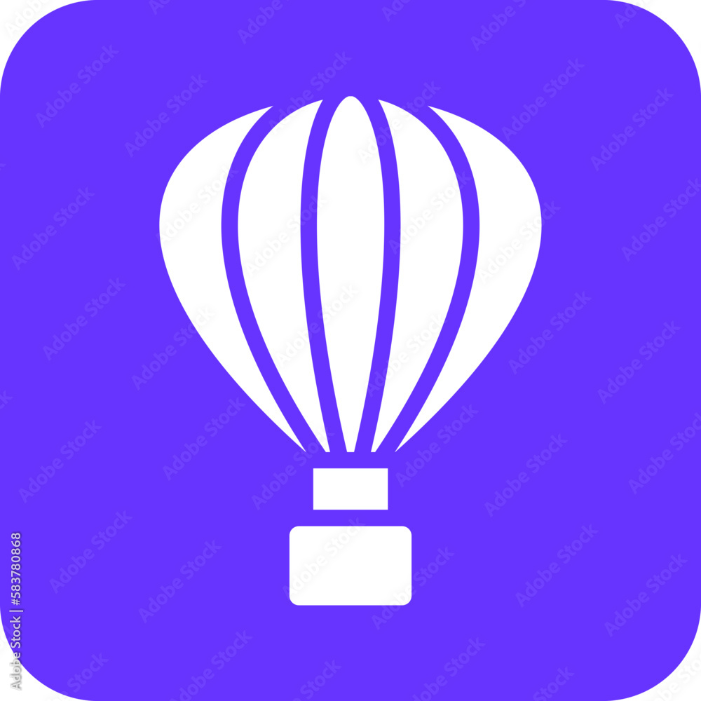 Vector Design Air Balloon Icon Style Vector Design Air Balloon Icon Style