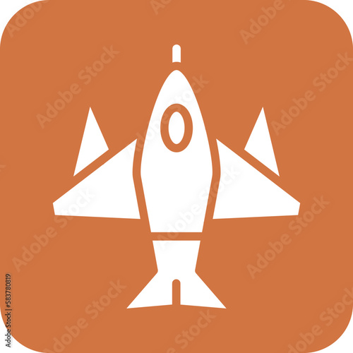 Vector Design Jet Icon Style