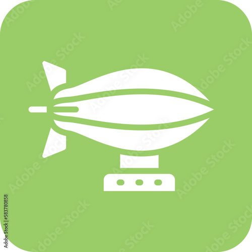 Vector Design Zeppelin Icon Style