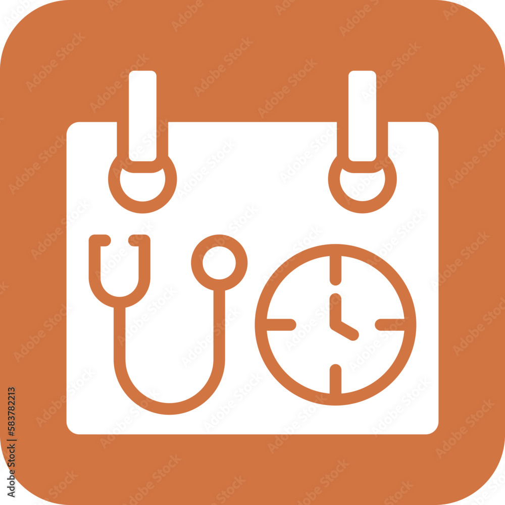 Vector Design Medical Appointment Icon Style Vector Design Medical Appointment Icon Style