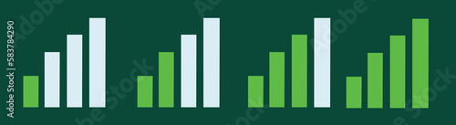 Internet Connection Sign Of Phone Interface vector