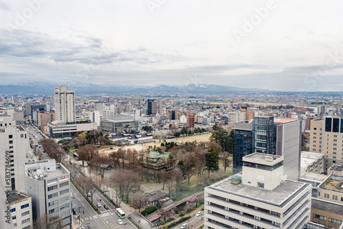 富山市　街並み