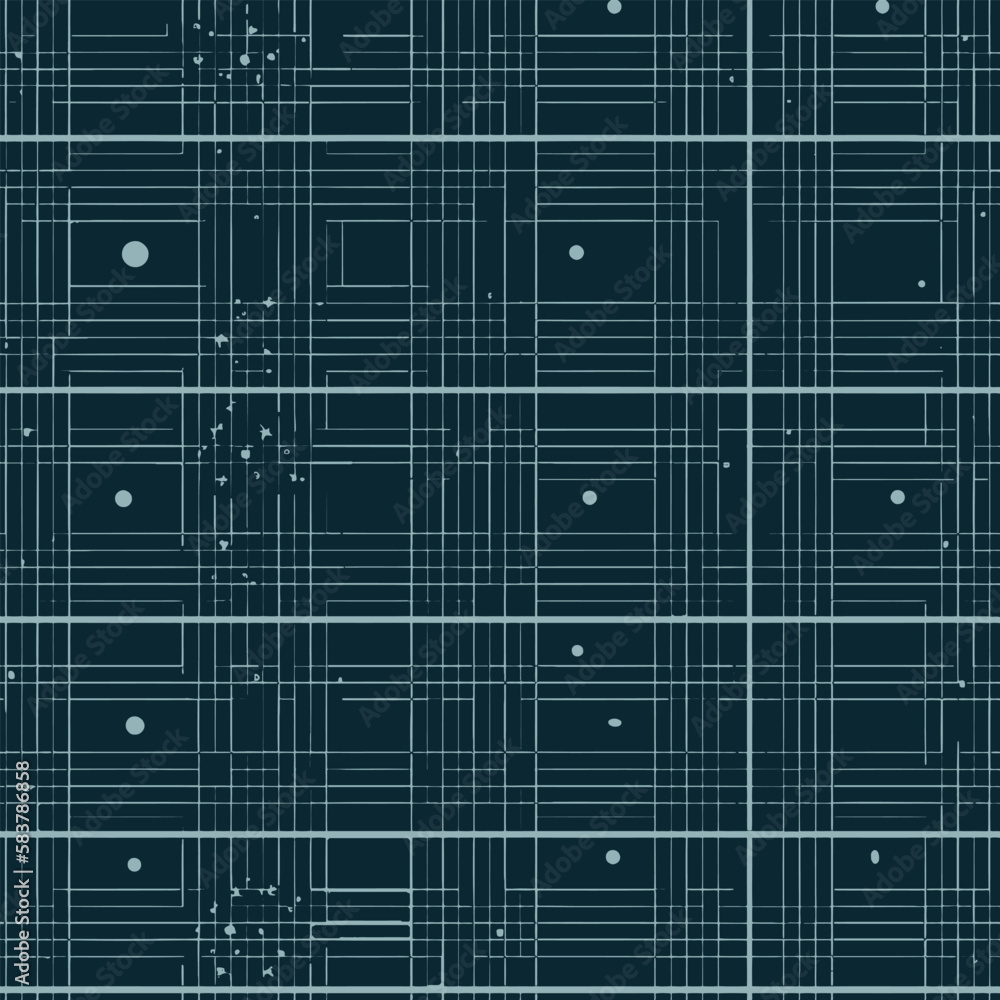 Fototapeta premium Expansive abstract galaxy - Abstract Universe Seamless Pattern 