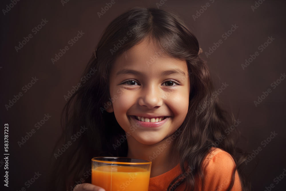 Ai Generated beautiful girl with enjoy eating healthy fresh vegetable and fruit. Ai Generated beautiful girl with enjoy eating healthy fresh vegetable and fruit.