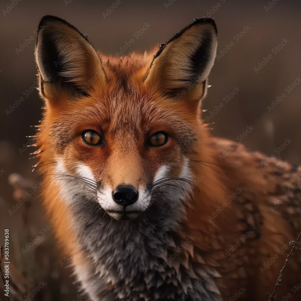 Fototapeta premium Animal photography photos about foxes