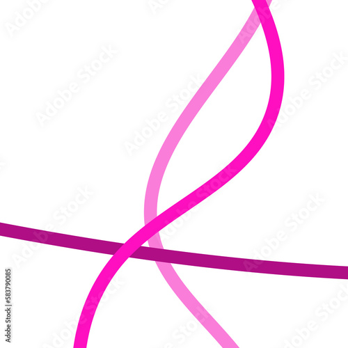 Pink Minimal Graphic Lines