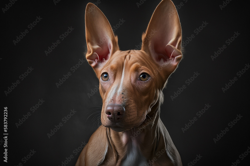 Sleek and Athletic: Discover the Pharaoh Hound's Unique Personality in this Stunning Image