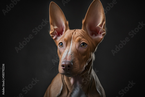 Sleek and Athletic: Discover the Pharaoh Hound's Unique Personality in this Stunning Image