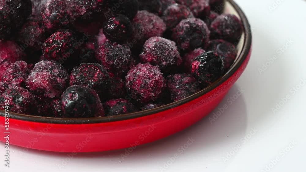 frozen blueberries frozen blueberries