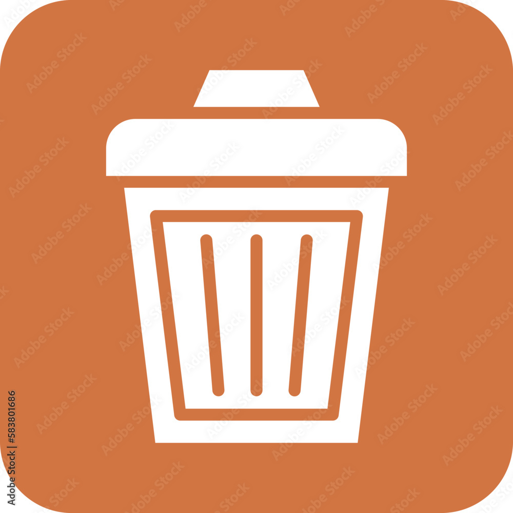 Vector Design Trash Icon Style