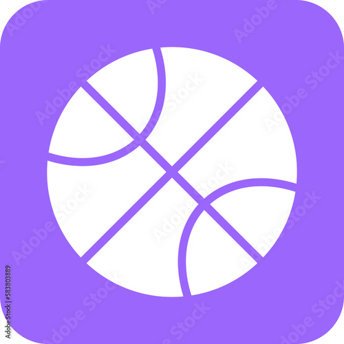 Vector Design Basketball Icon Style