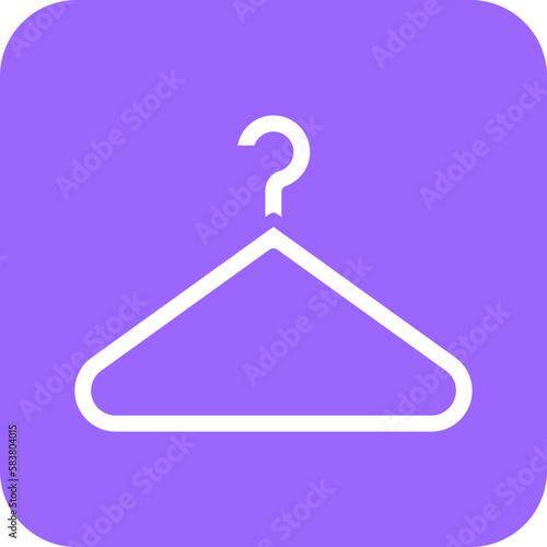 Vector Design Clothes Hanger Icon Style