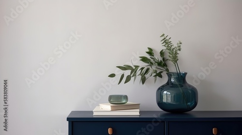 Minimalist composition of elegant and outstanding Plant Interior Decoration Gerative AI