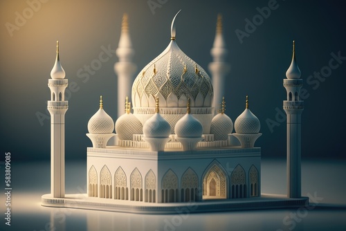 Beautiful Islamic Mosque Background