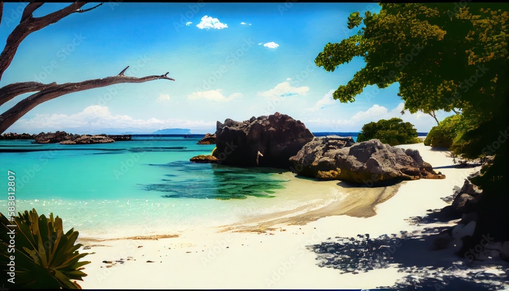 Obraz premium Beautiful and wonderful Beach