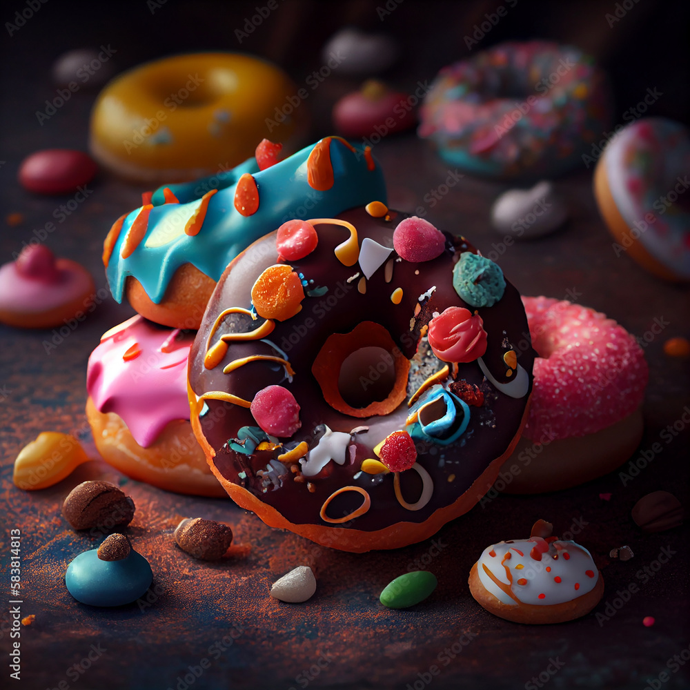 Set donuts, generative ai