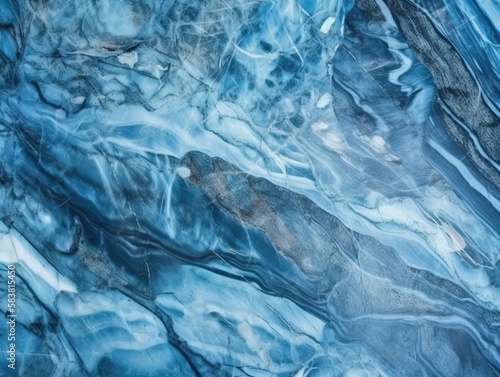 Wallpaper Mural Natural Blue Marble texture background. Marbling texture design. Abstract backdrop of marble granite stone. generative ai Torontodigital.ca