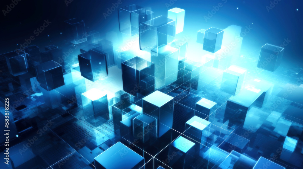 Modern hi-tech, science, futuristic technology concept. Abstract digital high tech city design Background. Generative AI Modern hi-tech, science, futuristic technology concept. Abstract digital high tech city design Background. Generative AI