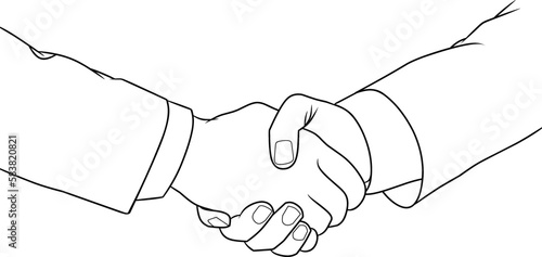 handshake illustration