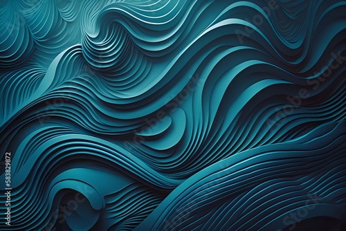 Abstract waves design