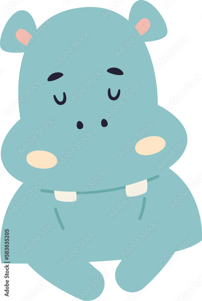 Hippo Animal Head Hippo Animal Head