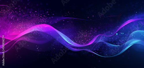abstract purple blue background with smoke