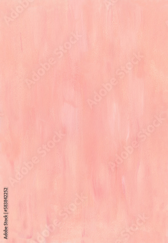 Abstract watercolor texture hand drawn illustration peachy