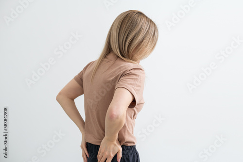 Obraz na plátně Spine osteoporosis