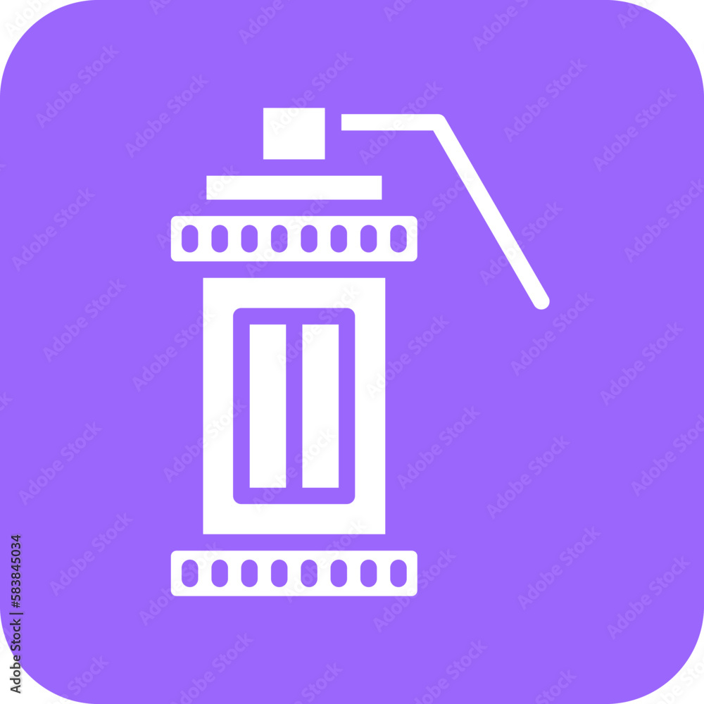 Vector Design Smoke Grenade Icon Style Vector Design Smoke Grenade Icon Style