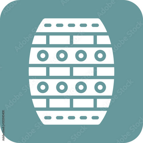 Vector Design Barrel Icon Style
