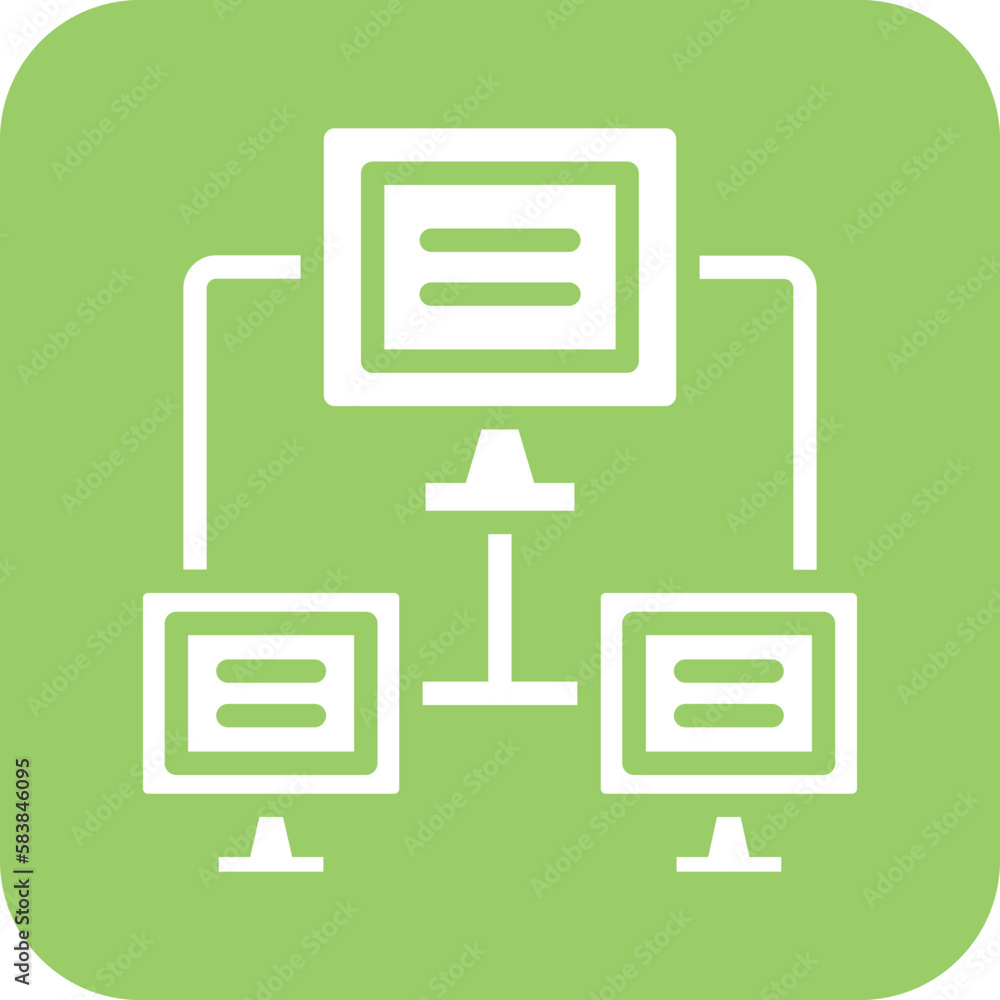 Vector Design Monitors Icon Style Vector Design Monitors Icon Style