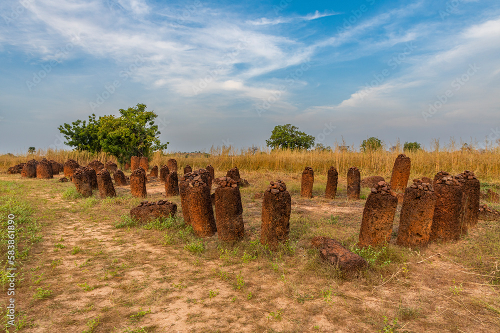 Senegambian Stone Circles, UNESCO World Heritage Site, Wassu, Gambia