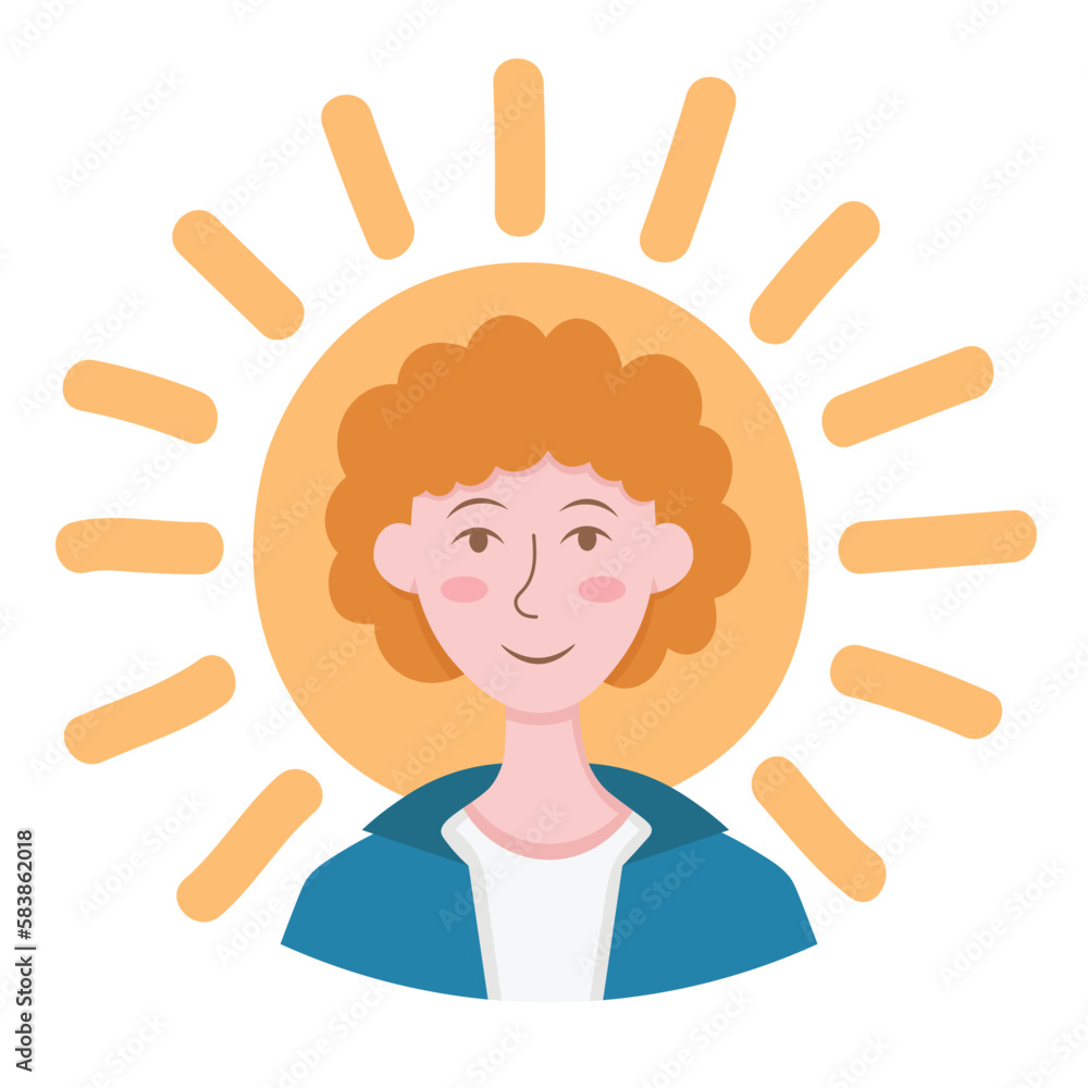 Doodle Flat Clipart. Illustration about mental health. All Objects Are Repainted. Doodle Flat Clipart. Illustration about mental health. All Objects Are Repainted.
