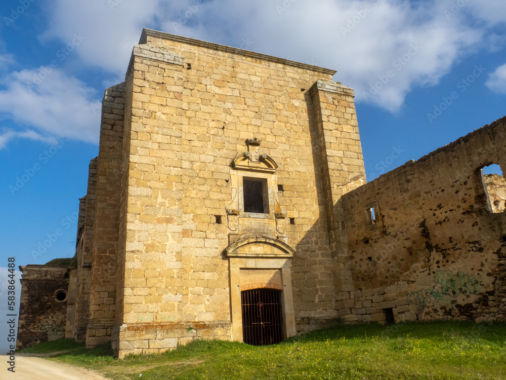 Convento de San Antonio de Padua (siglo XV). Garrovillas de Alconétar, Cáceres, España.