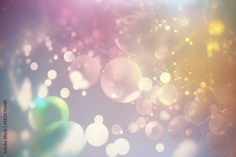 Abstract background in gentle blurred pastel colors with generative AI technology Abstract background in gentle blurred pastel colors with generative AI technology