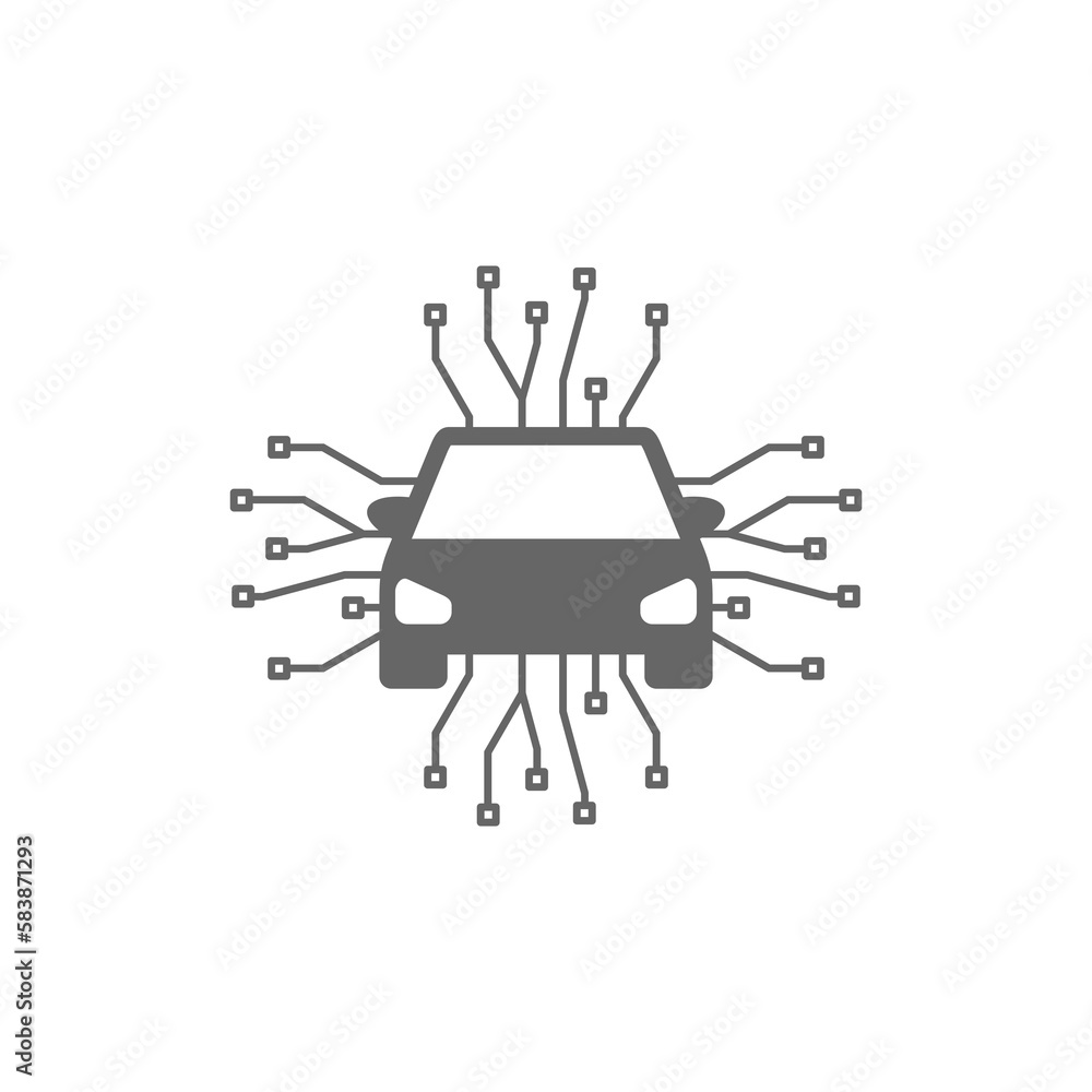 Car electrical computer diagnostics icon isolated on transparent background Car electrical computer diagnostics icon isolated on transparent background