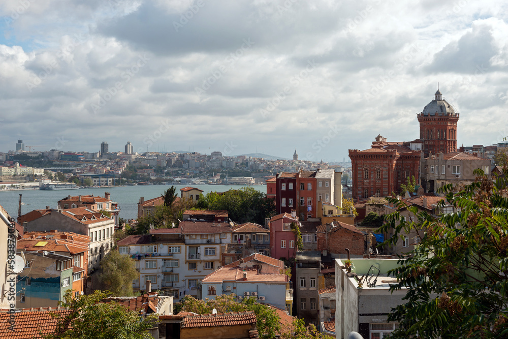view of balat in İstanbul