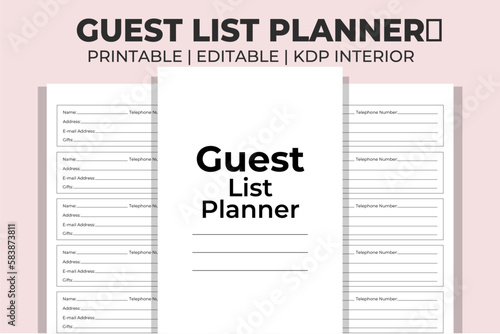 Guest List Planner