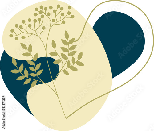 Abstract floral composition. Perfect for social media highlights.