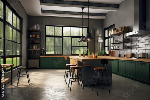 Industrial kitchen