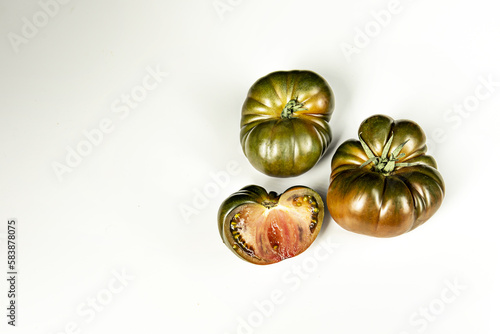 Φωτογραφία The raf marmande tomato obtained from the artificial selection practiced on trad