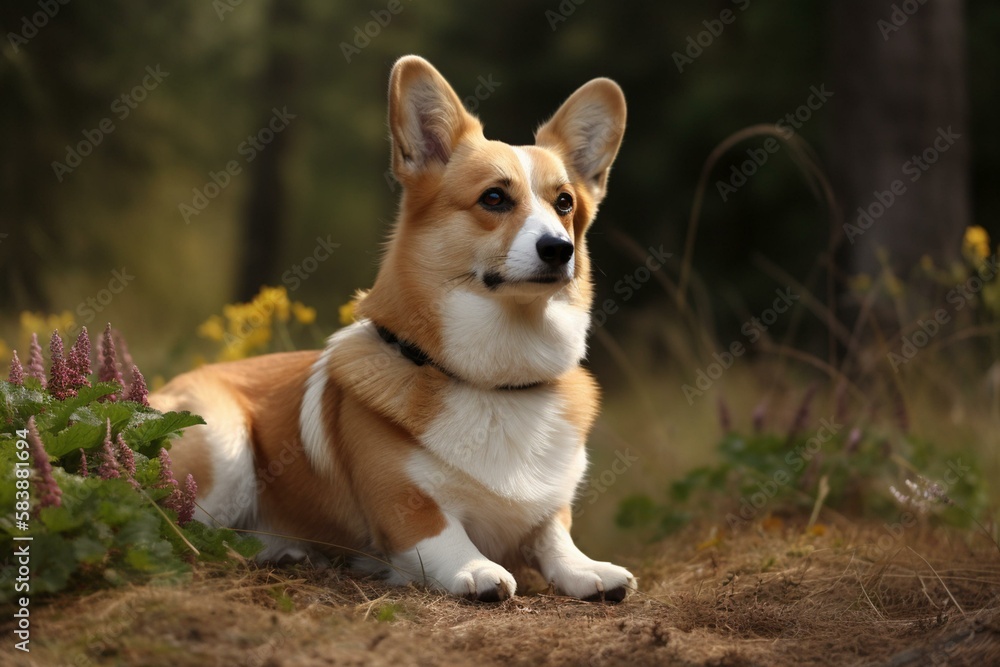 Welsh Corgi Generative AI Welsh Corgi Generative AI