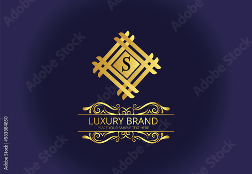 This is a luxury logo design